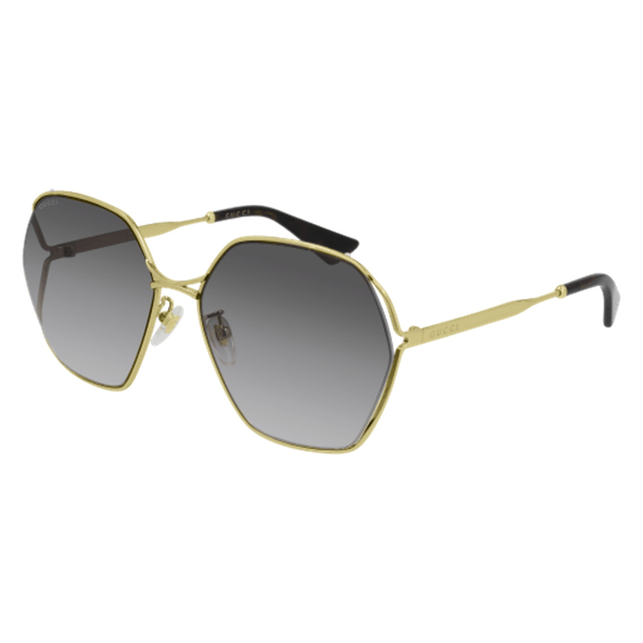 Gafas de Sol Gucci GG0818SA-001 de Metal Mujer 63 mm