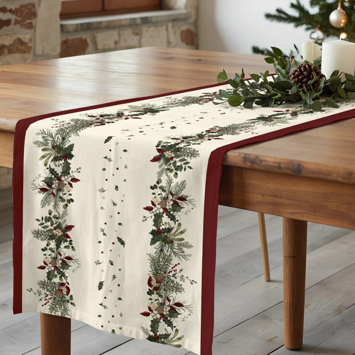 Chemin de table Mistletoe 1225