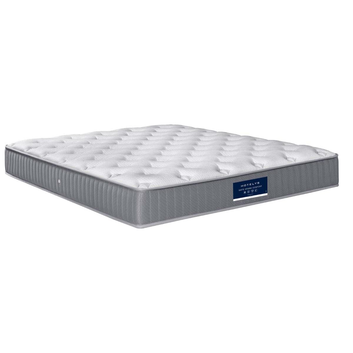 Matelas 180x200, ressort ensachés, ferme, H27