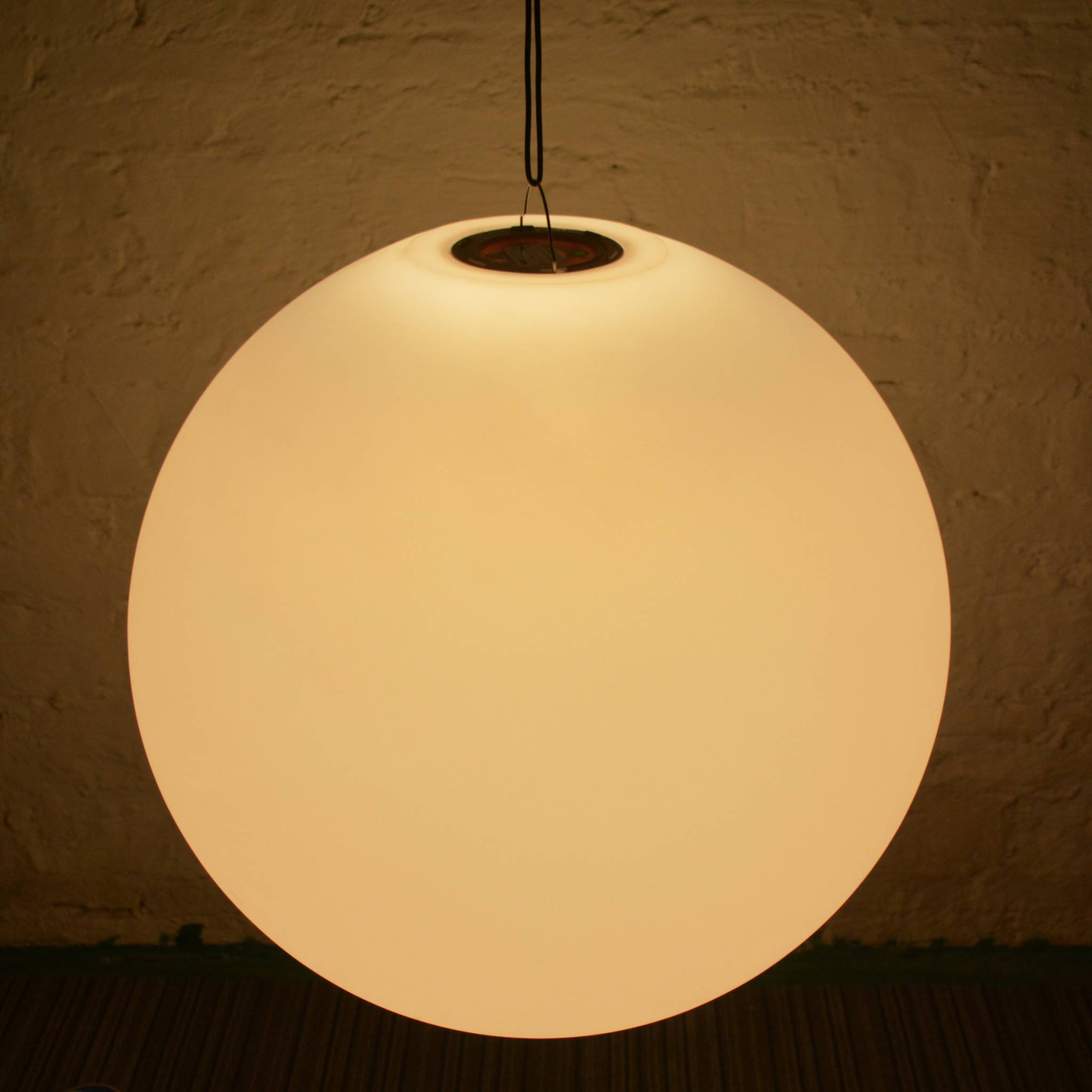 Boule LED 60cm – Sphère décorative lumineuse. Ø60cm. blanc chaud. commande à distance