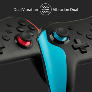 Mando inalámbrico con conexión bluetooth. Funciones TURBO, giroscopio 6 ejes y vibración. Comptaible para N-SWITCH,PS3,PC, Smartphones…