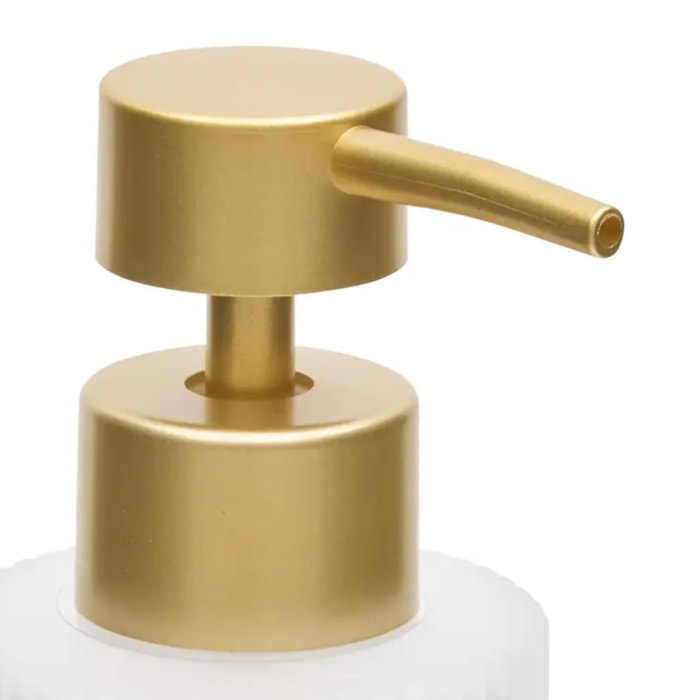 Distributeur de savon Solis rond 300ml transparent