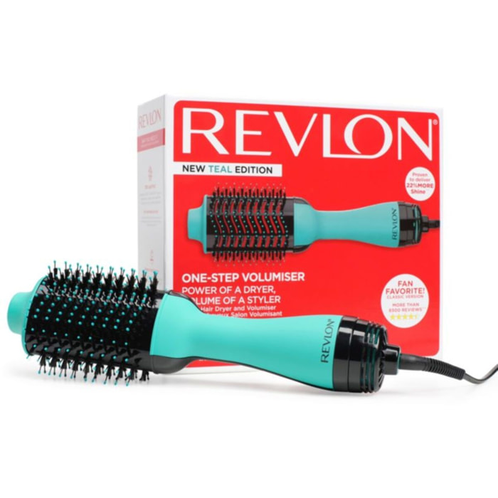 Brosse soufflante REVLON RVDR5222TE One-Step Volumisant Bleu Turquoise