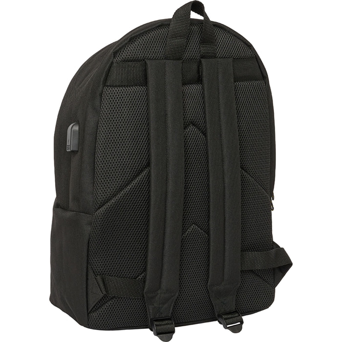 Mochila doble para portatil 15,6"+usb kings league