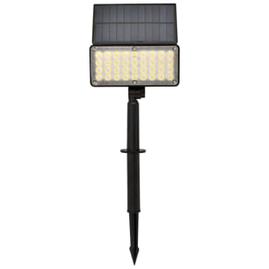 OMEGA Faretto Solare Square 400 Lumen con Picchetto 4000K IP44