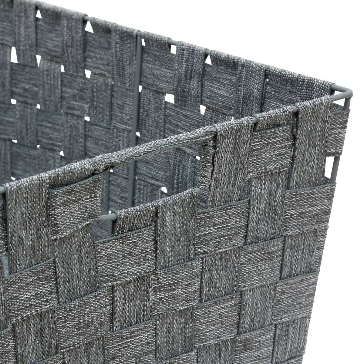 Panier Lise biseauté L38cm gris