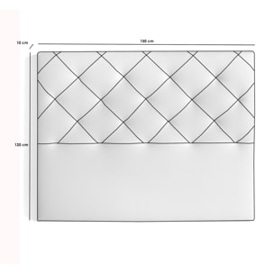 Cabecero – Tapizado con costuras decorativas y capitoné