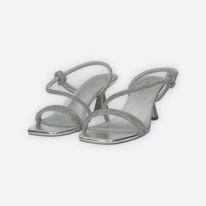 Sandali Donna Tata Italia Argentato