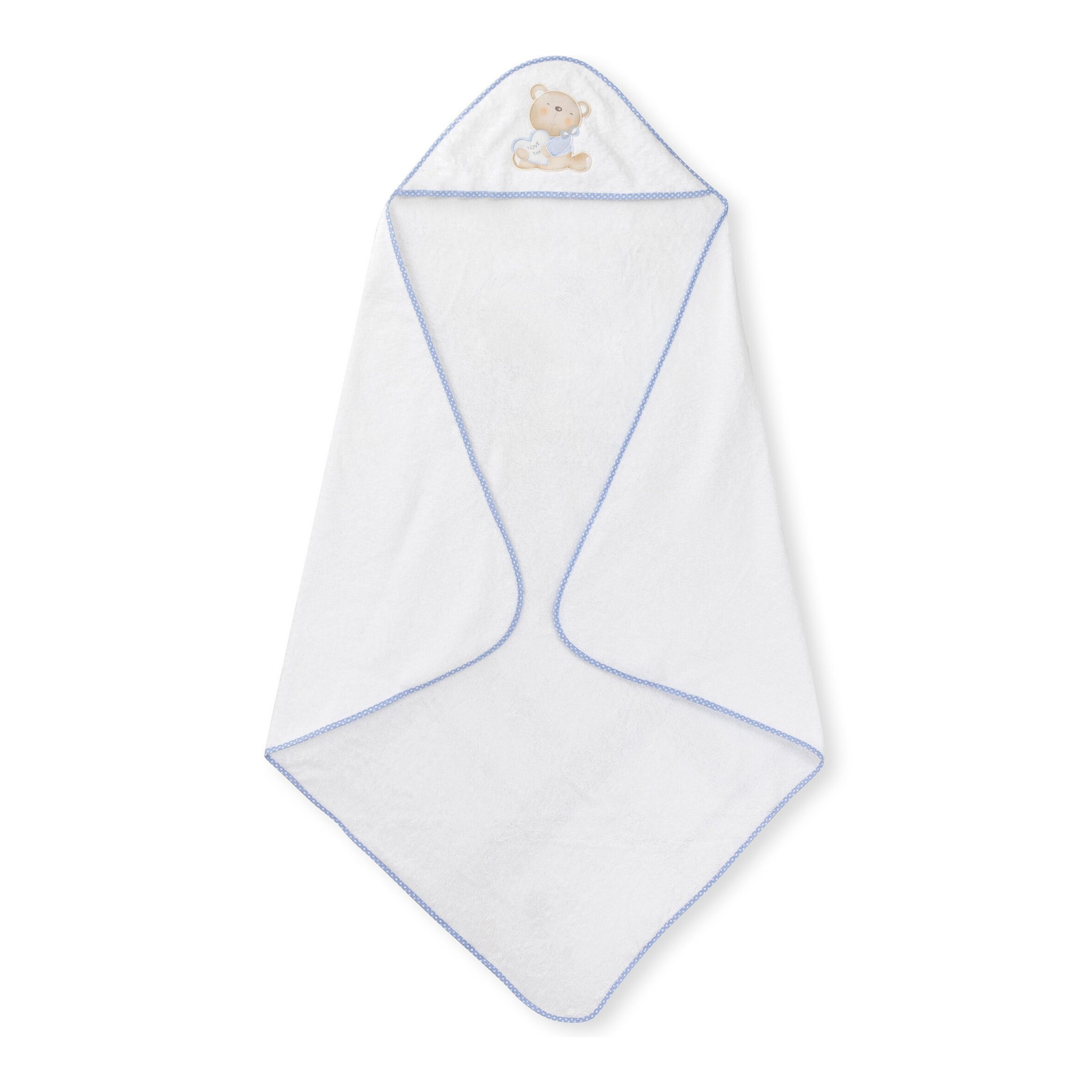 Capa de Baño Love You con Peine y Cepillo