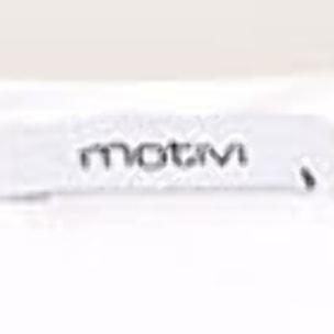 Motivi - Camiseta bimaterial mezcla de algodón - Blanco