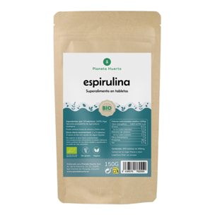 Espirulina 500mg BIO Planeta Huerto 300 tabletas