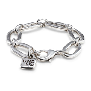 Pulsera Eslabomba PLATEADO M