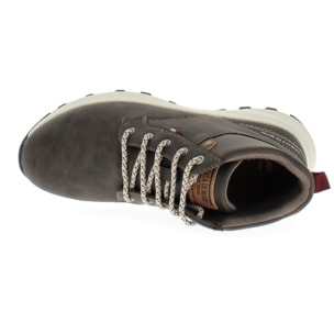 Armata di Mare Scarpe Uomo Alte Trekking Escursionismo con Soletta Rimovibile in Memory Foam AMU W24D651 Brown