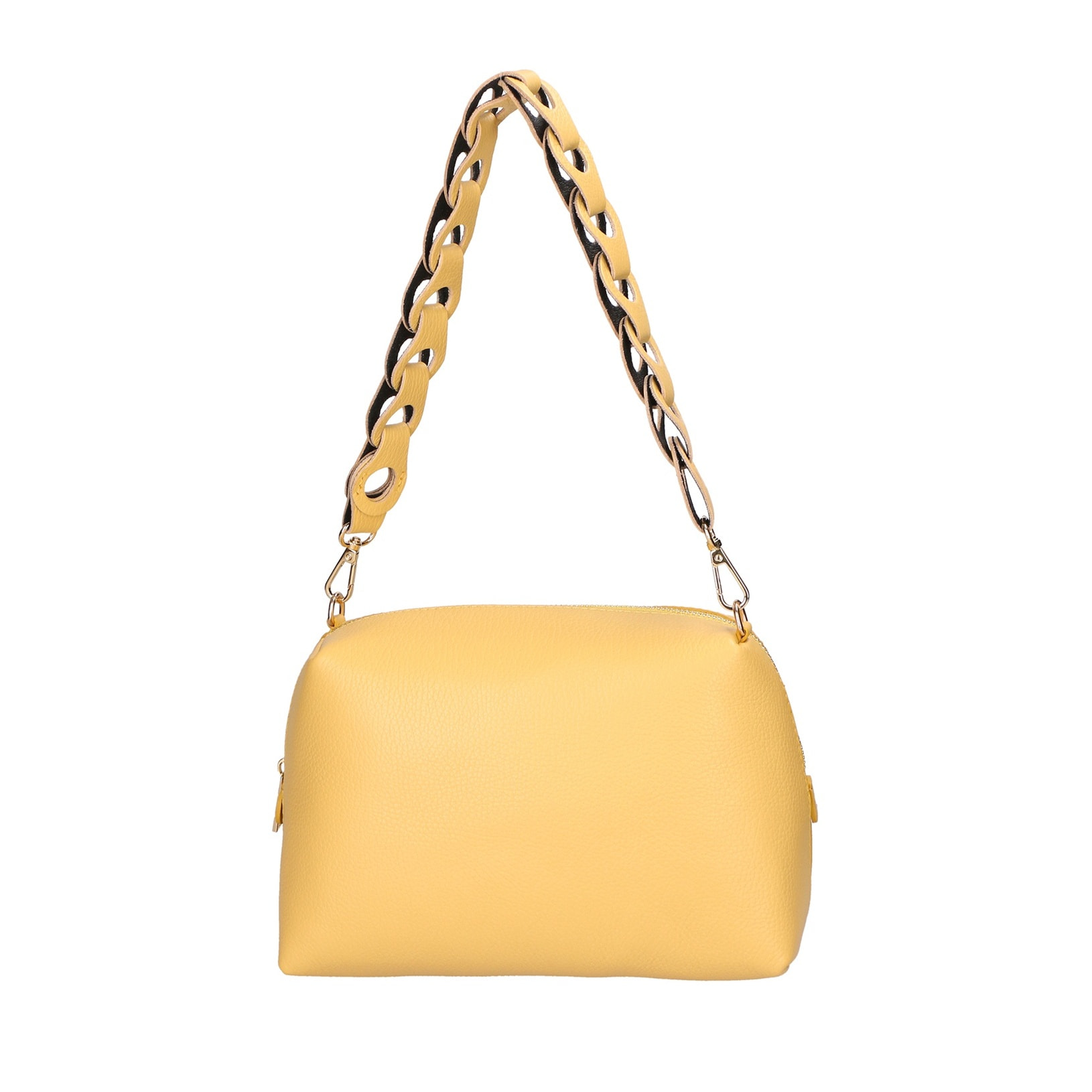 Borsa a spalla da donna - Modello Livia - Vera pelle - 26.0 x 16.0 x 9.0 cm