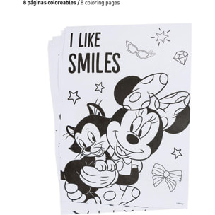 Set Papelería Coloreable Minnie