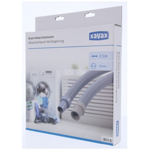Tuyau XAVAX rallonger tuyau evacuationb eau 2.5M