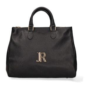 Borsa a mano da donna Made in Italy - Modello Aurelia Chic - 100% pelle - 36.0 x 27.0 x 16.0 cm