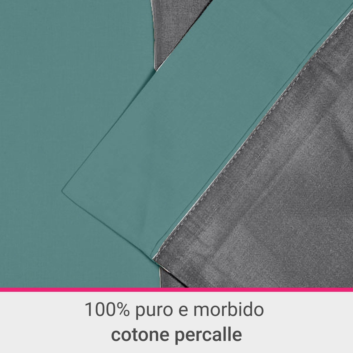Completo letto Double-Color IPERSAN Grigio/Verde