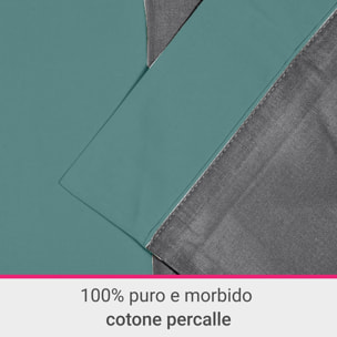 Completo letto Double-Color IPERSAN Grigio/Verde