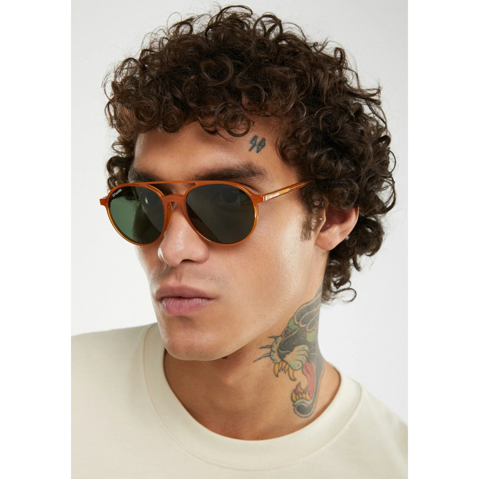 Gafas de Sol America Round Amber / G15 D.Franklin