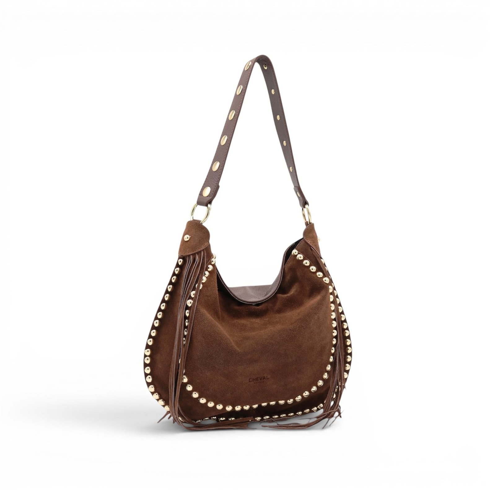 Borsa a spalla Cheval Firenze Dalia Marrone