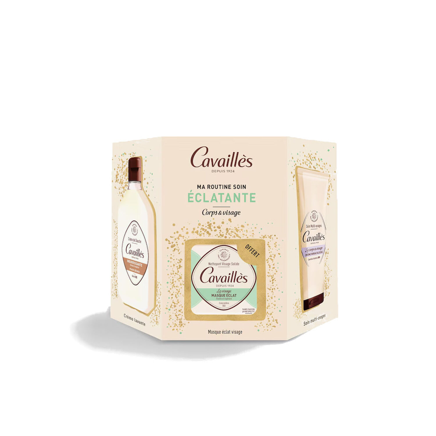 COFFRET MA ROUTINE SOIN ECLATANTE - Coffret Soin Corps & Visage