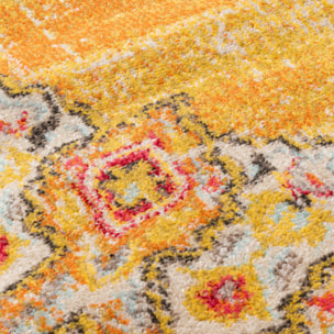 Anatolia - Tapis de salon vintage, jaune
