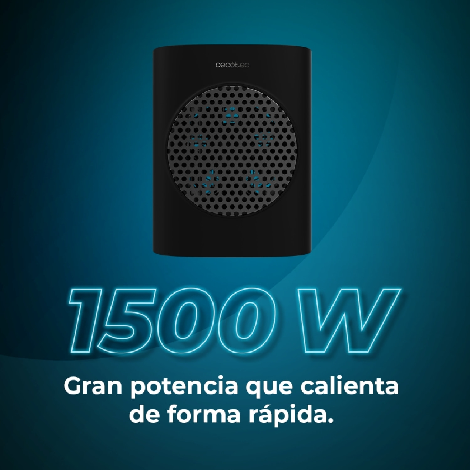 Cecotec Calefactor Cerámico de Sobremesa ReadyWarm 1570 Max Ceramic Rotate Smart