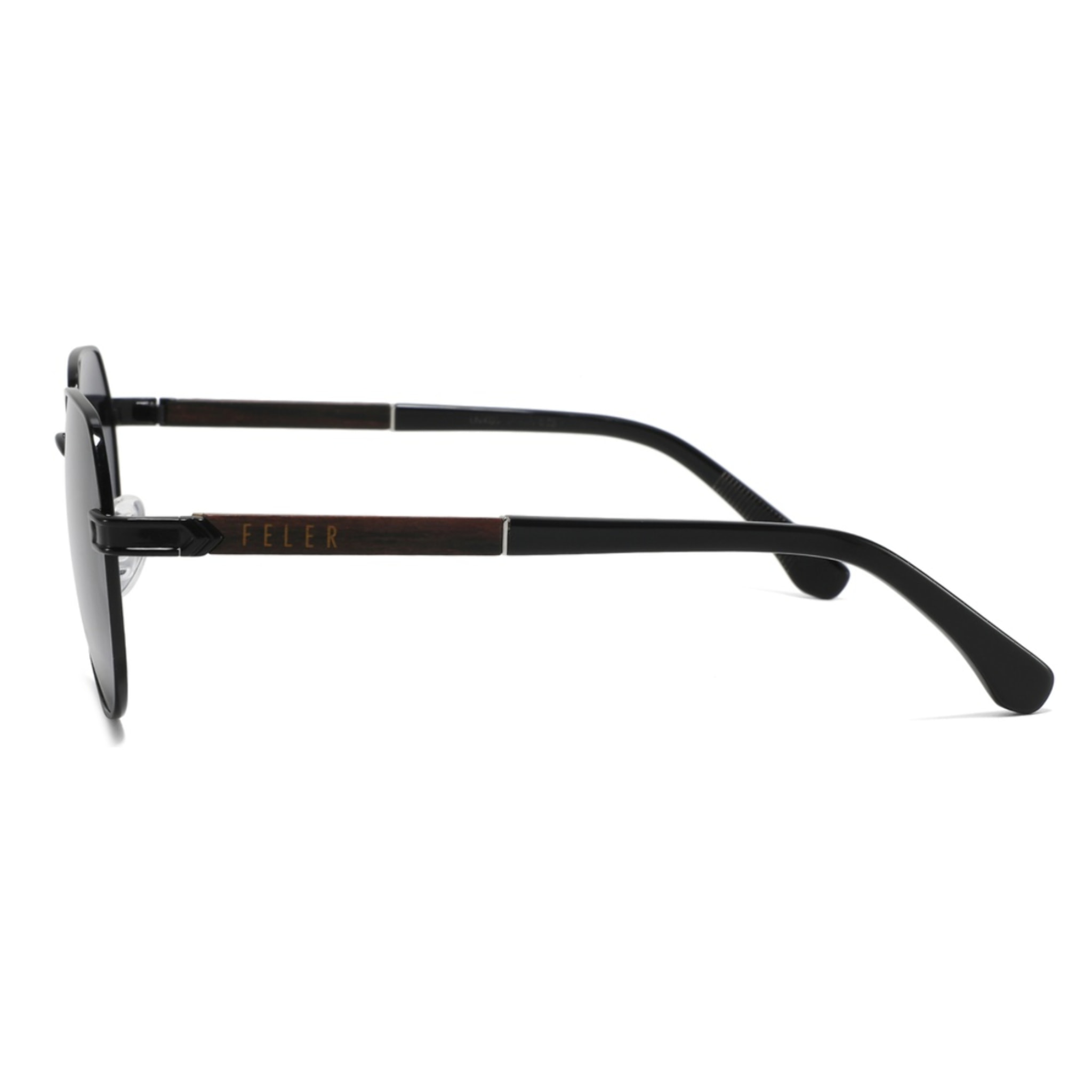 Gafas de Sol Feler 1715-1 Polarizadas de Madera Unisex 54 mm