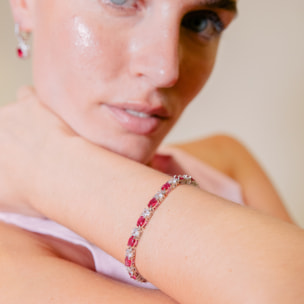 Pulsera Misze acabado plata