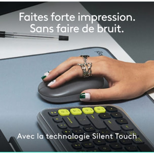 Souris sans fil LOGITECH POP Mouse Graphite
