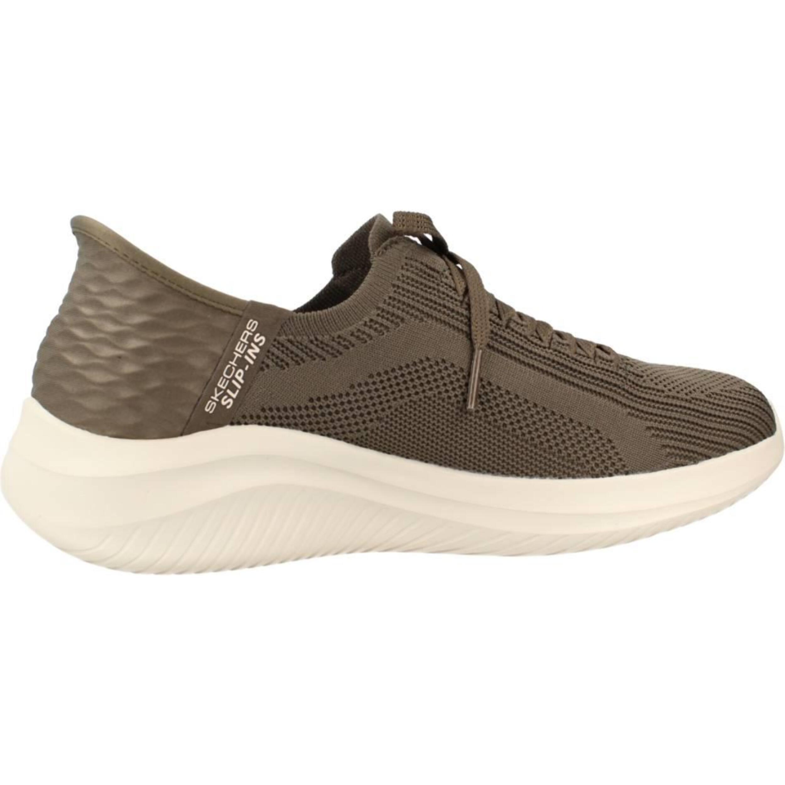 Sneakers De  Mujer Slip-ins: Ultra Flex 3.0 Tonal Stretc Verde