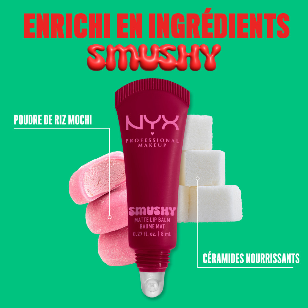 NYX Professional Makeup Smushy baume à lèvres teinté Squeeze n' Sizzle