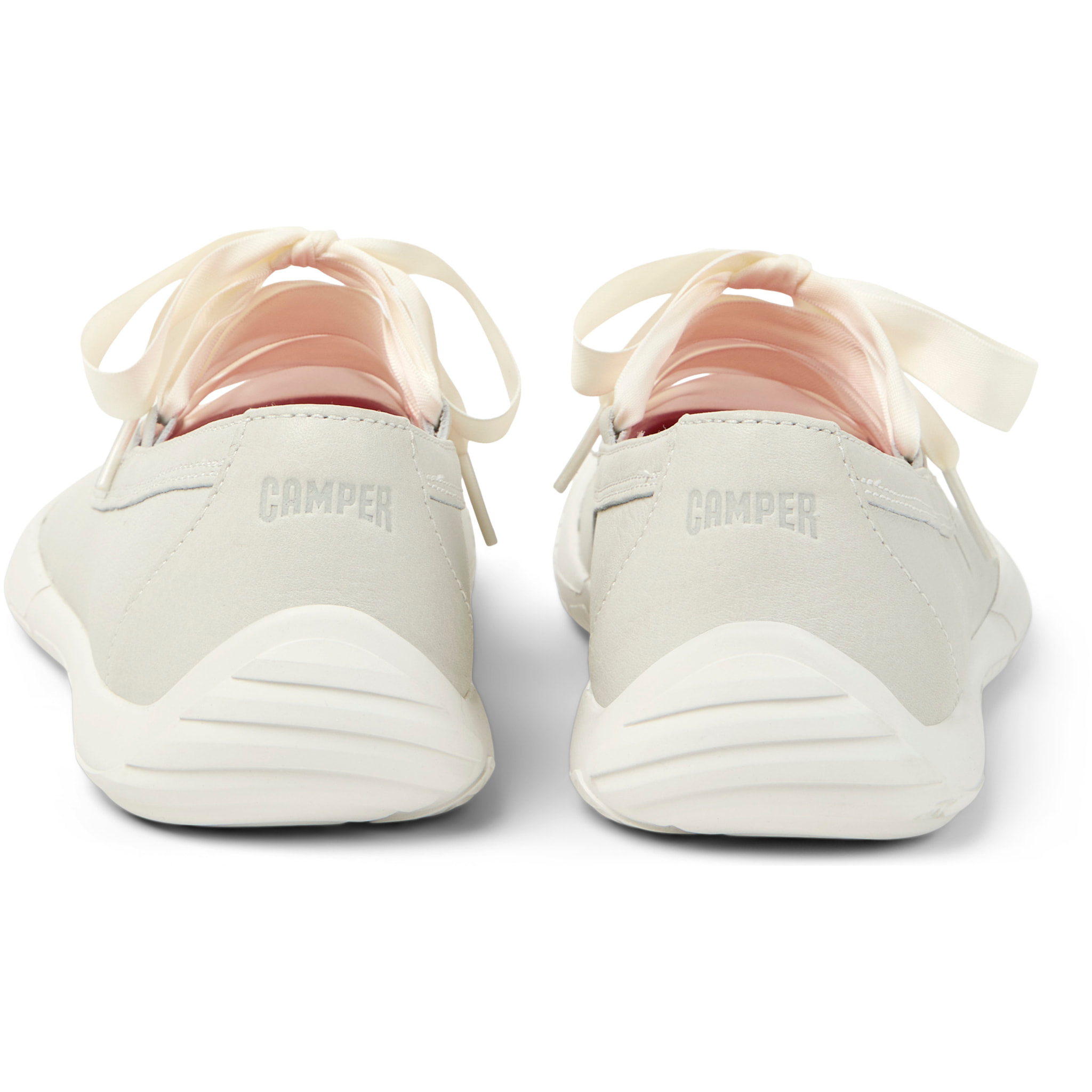 Bailarinas - CAMPER Peu Path+ - Blanco - Cuero liso