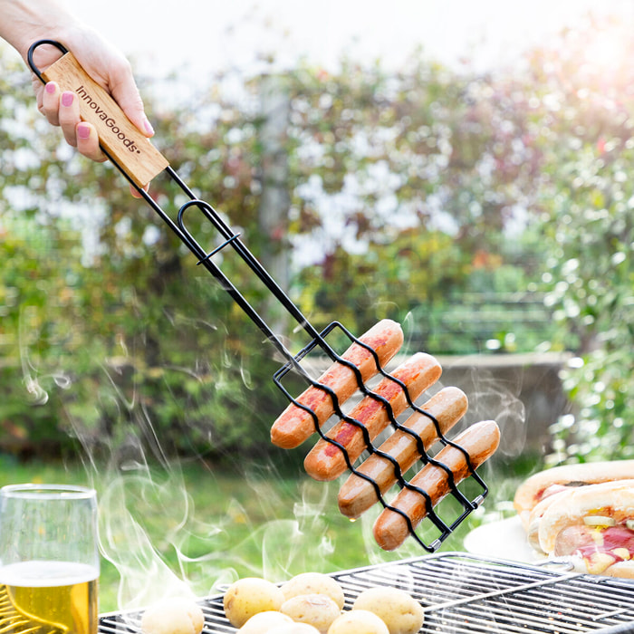 Grille de Barbecue pour Saucisses Sosket InnovaGoods