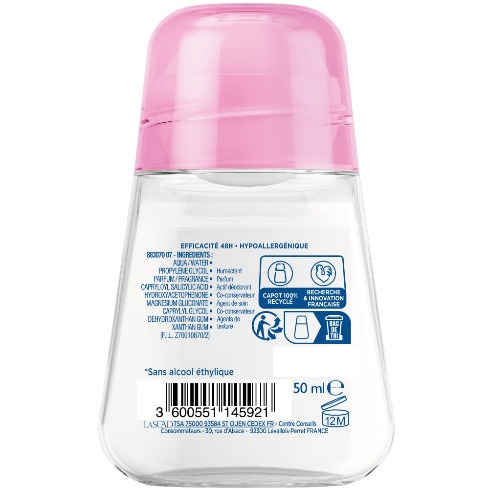 Lot de 12 - Narta Magnesium Protect Femme Déodorant Bille 48h Hypoalergénqiue Sans Alcool 50ml