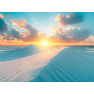 Papier peint dunes au brésil sous le sunset Intissé