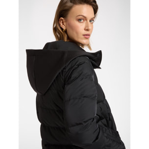 Elena Mirò - Chaqueta de plumón de nailon mate - Negro