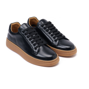 Sneaker British Passport Nero