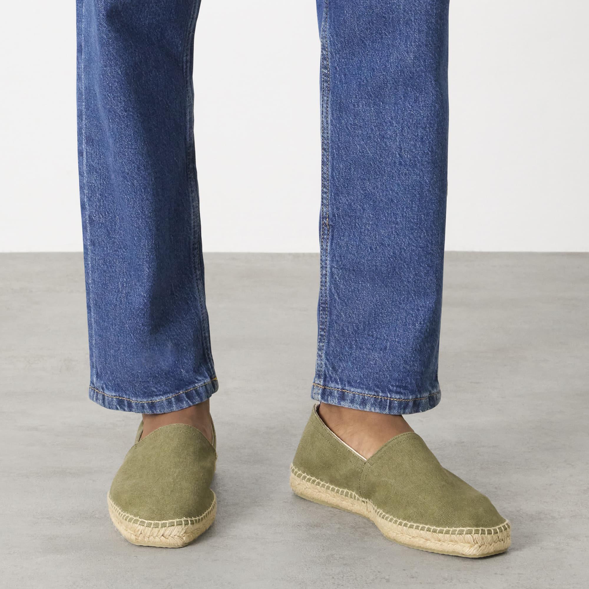 Icónica alpargata Pablo estilo camping en algodón orgánico lavado