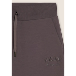 Pantaloni sportivi con fondo a polsino e coulisse