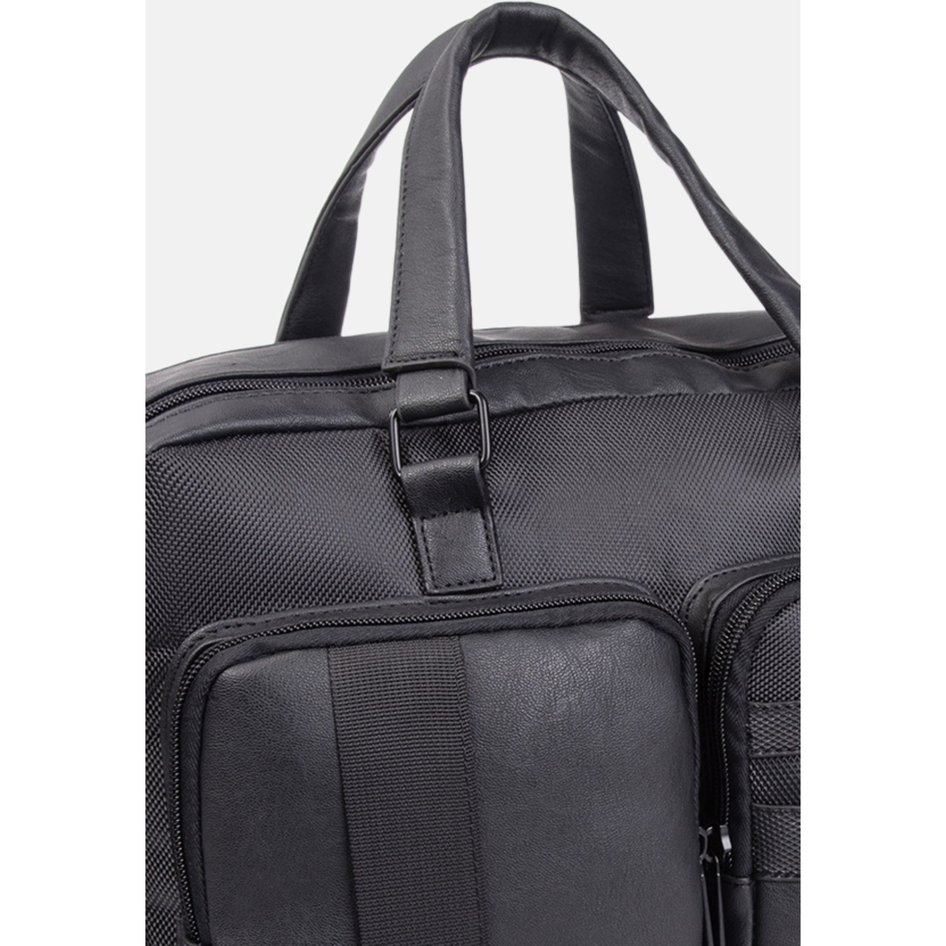 Borsa da lavoro uomo in poliestere - Modello False - Casual - 31.0 x 29.0 x 12.0 cm