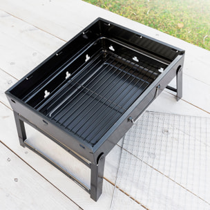 Barbecue Pieghevole Portatile a Carbone BearBQ InnovaGoods