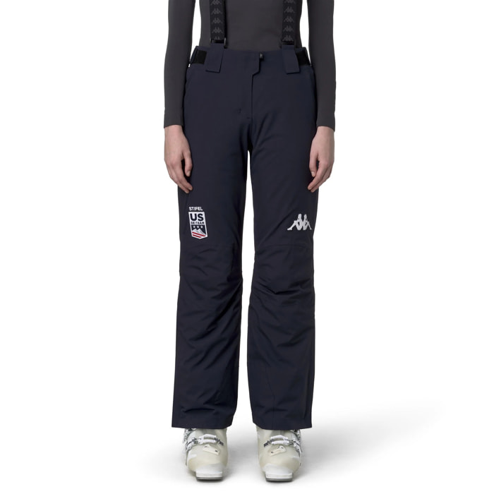 Kappa - Pantaloni Donna Blu - 8Cento 834 Us