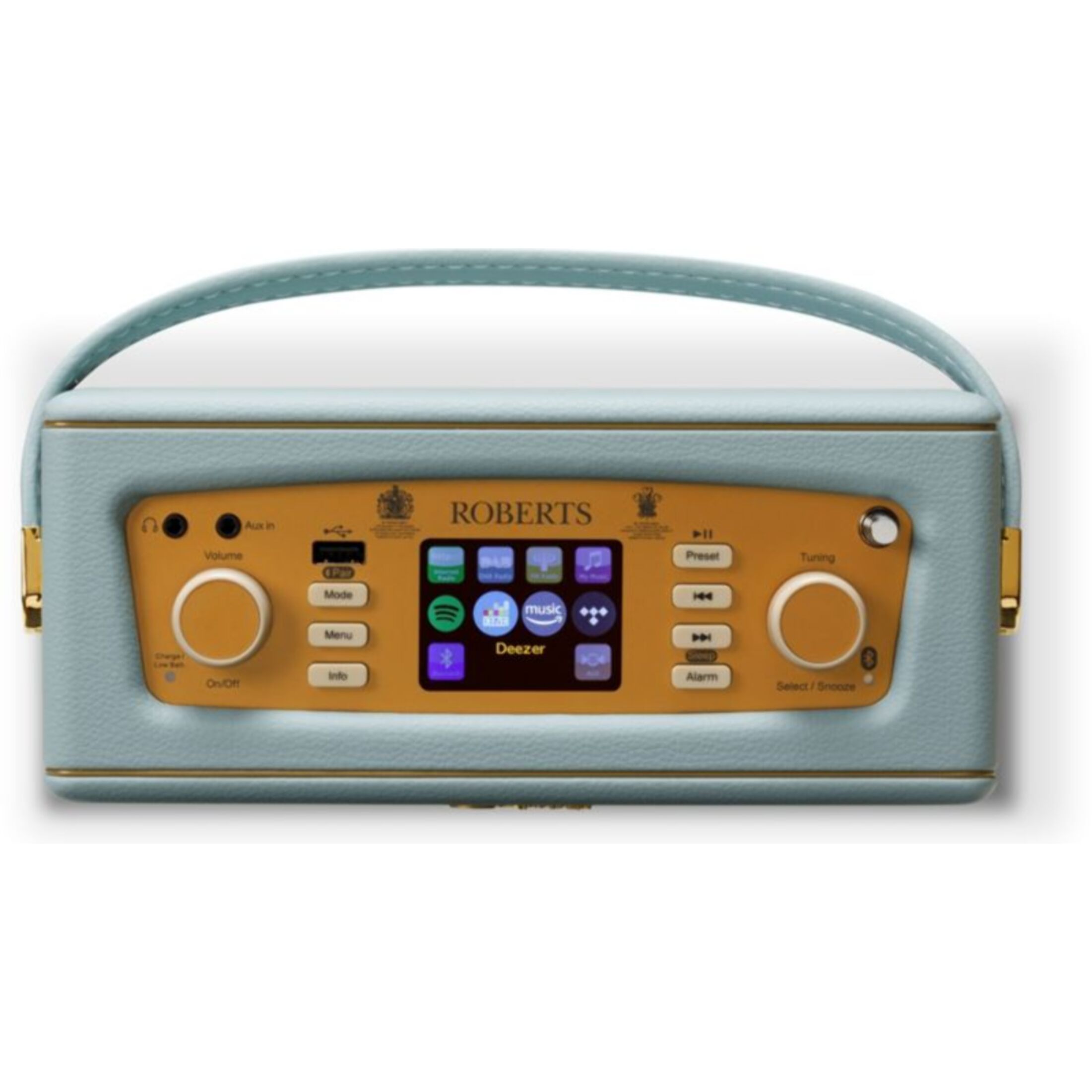 Radio internet ROBERTS REVIVAL ISTREAM3L BLEU CIEL