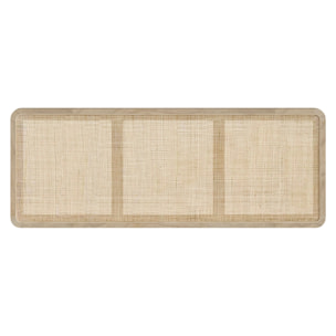 Tête de lit à suspendre en bois et cannage 160 cm - Khao