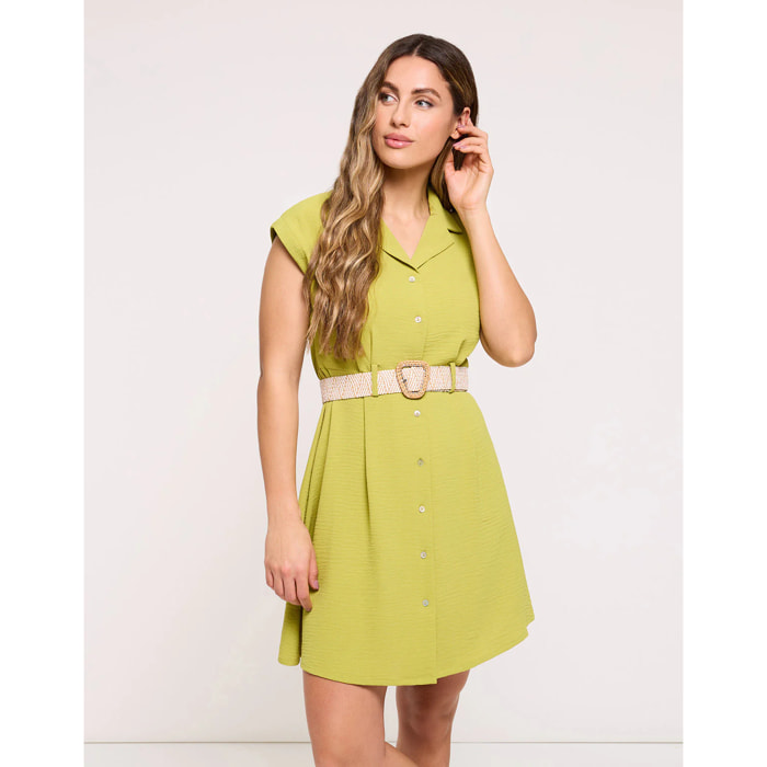 Vestido Corto Amarillo - Tonlon II