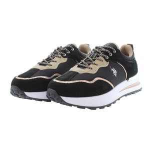 Sneakers U.S. Polo Assn Black Beige