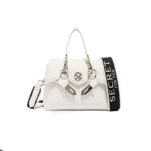 Borsa a mano da donna - Modello Astrea Pro - 100% poliuretano - 25.0 x 15.0 x 10.5 cm