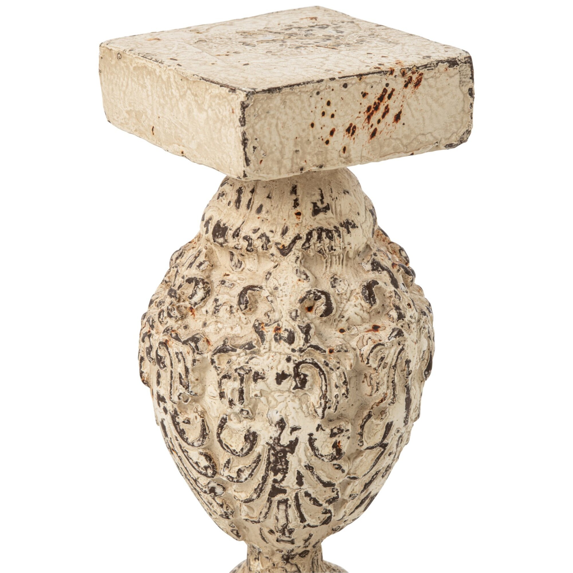 J-Line Socle Mgo Blanc Cassé